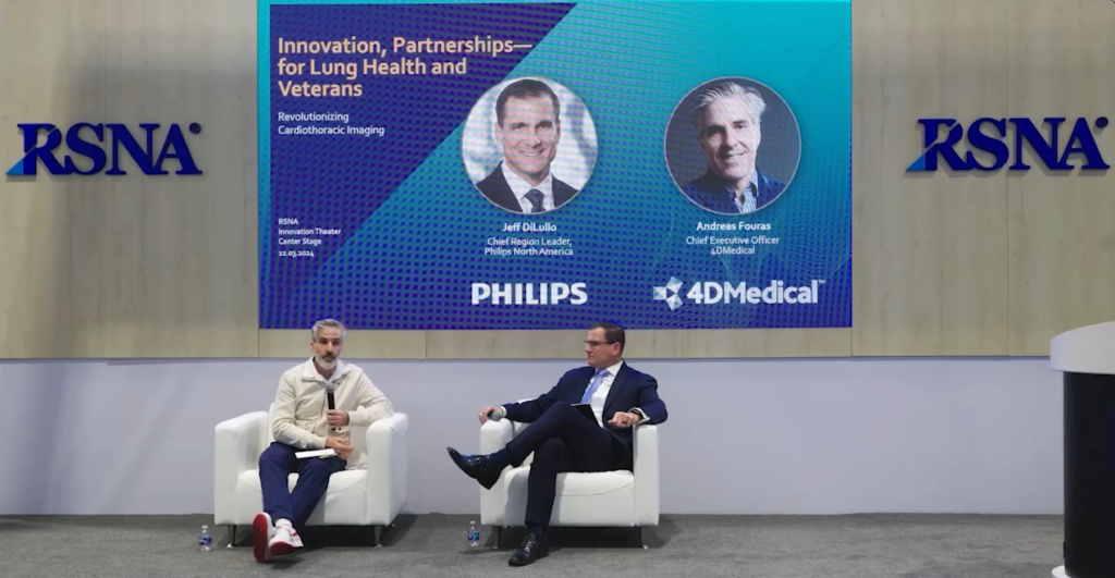 Innovation, Partnerships—for Lung Health and Veterans: Philips and 4DMedical